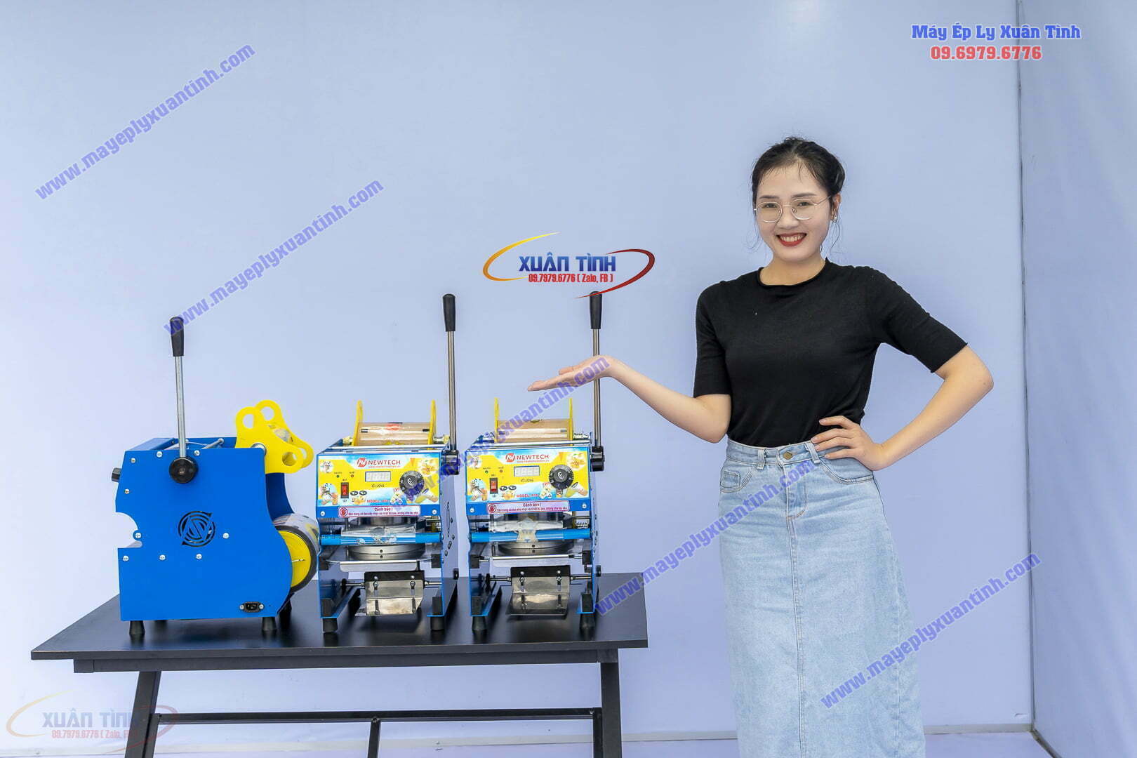 Máy ép ly thủ công